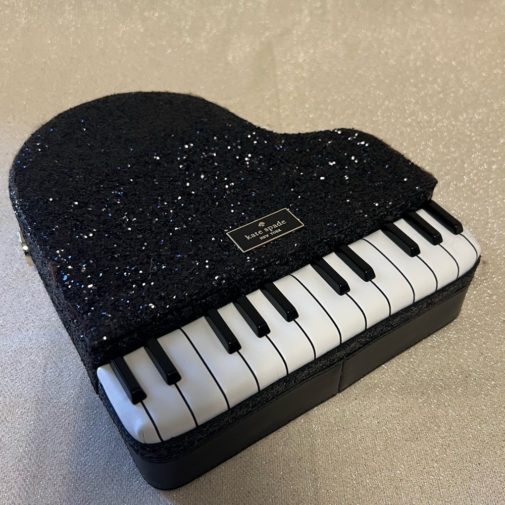 Kate Spade Jazz Things Up Novelty Piano Clutch Bag - Picture 3 of 12